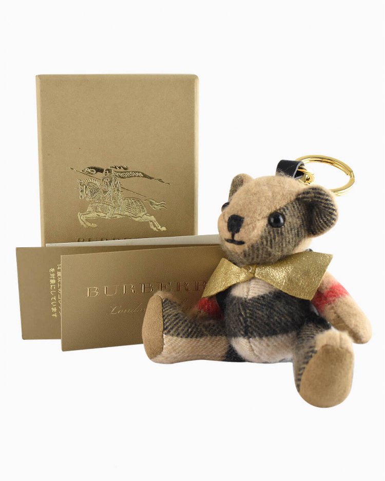 Chaveiro Burberry Original Thomas Bear Backpack Feminino